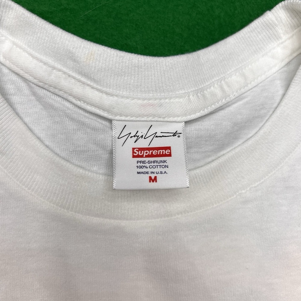 Supreme Yohji Yamamoto Game Over Tee White Size Medium FW20 - Picture 2 of 5